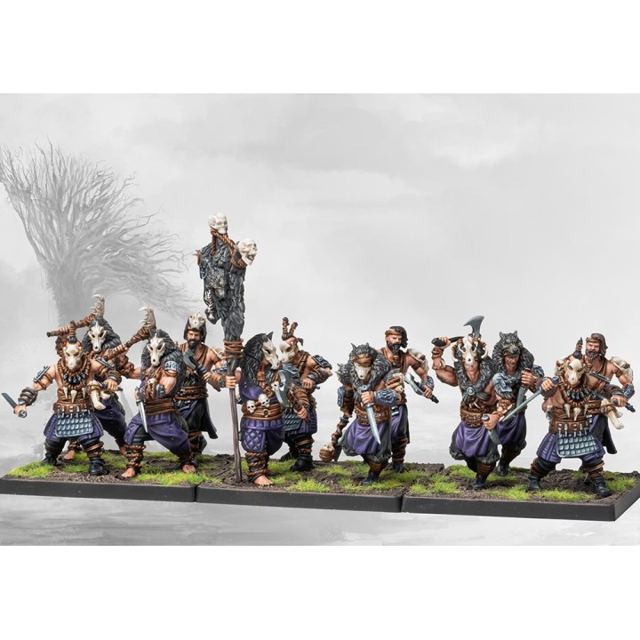 Figurines de Ulfhednar des Nords pour Conquest