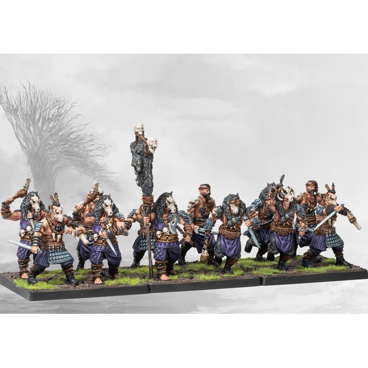 Figurines de Ulfhednar des Nords pour Conquest
