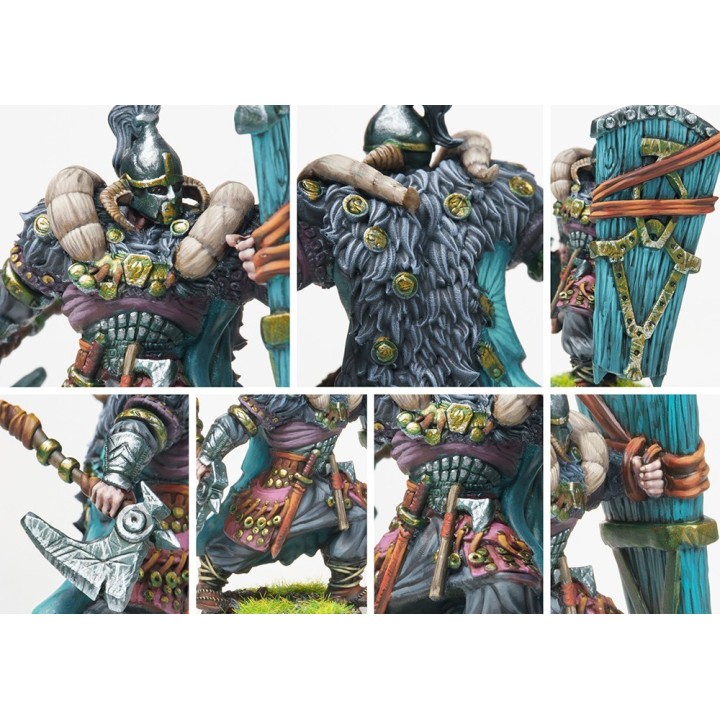 Figurines de Thegn des Nords pour Conquest
