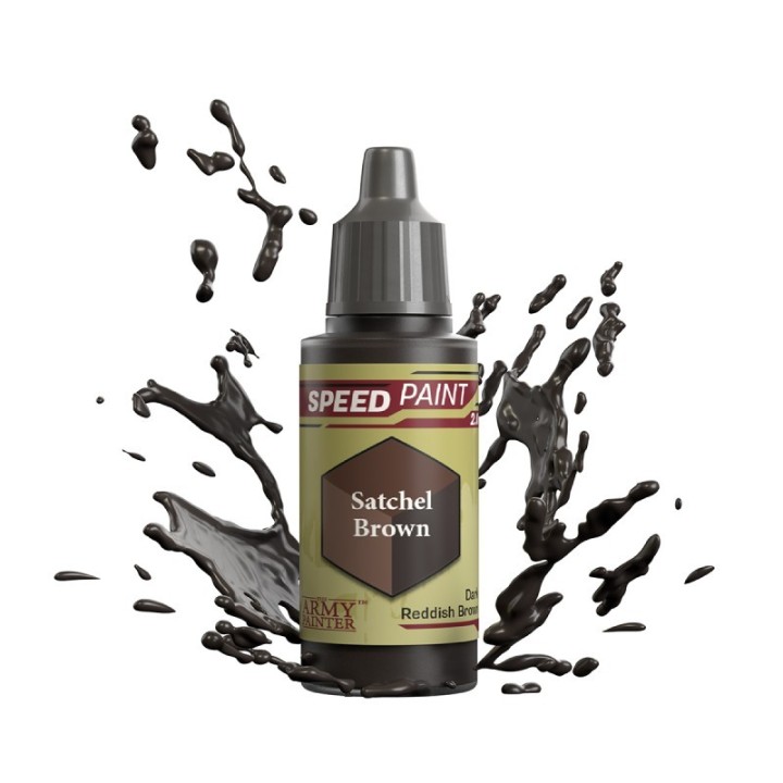 Peinture Speedpaint Satchel Brown (Army Painter)