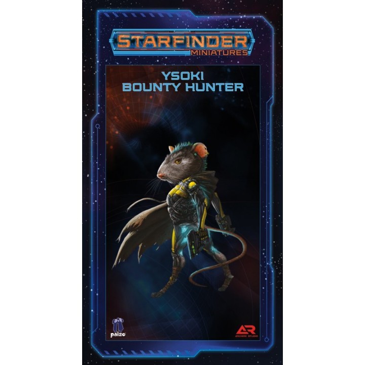 Figurine de Ysoki Bounty Hunter pour Starfinder
