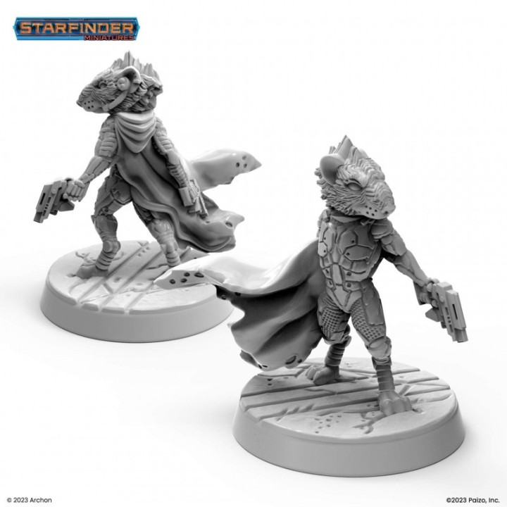 Figurine de Ysoki Bounty Hunter pour Starfinder