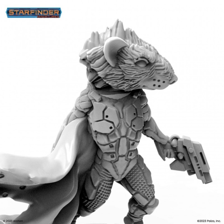 Figurine de Ysoki Bounty Hunter pour Starfinder