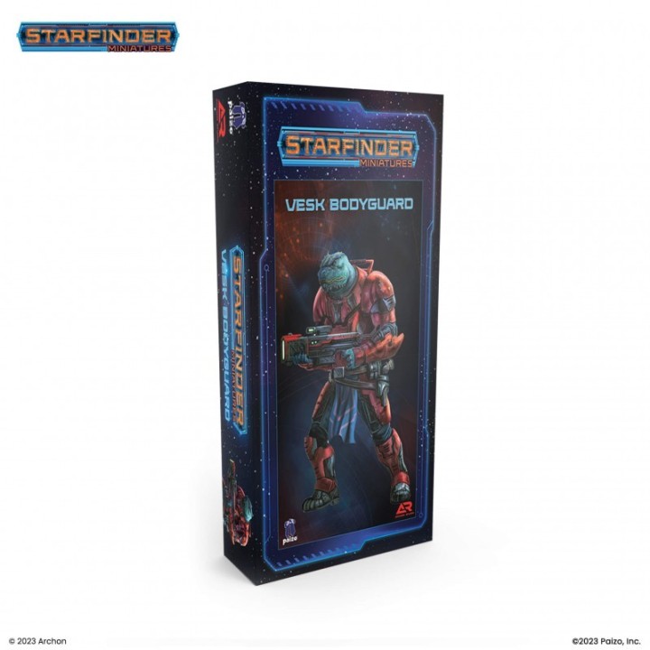 Figurine de Vesk Bodyguard pour Starfinder