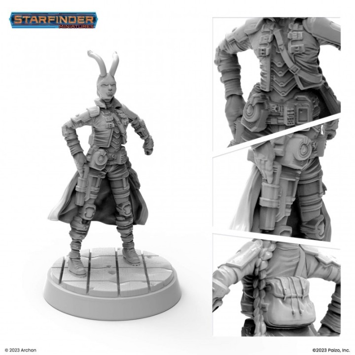 Figurine de Raia the Technomancer pour Starfinder