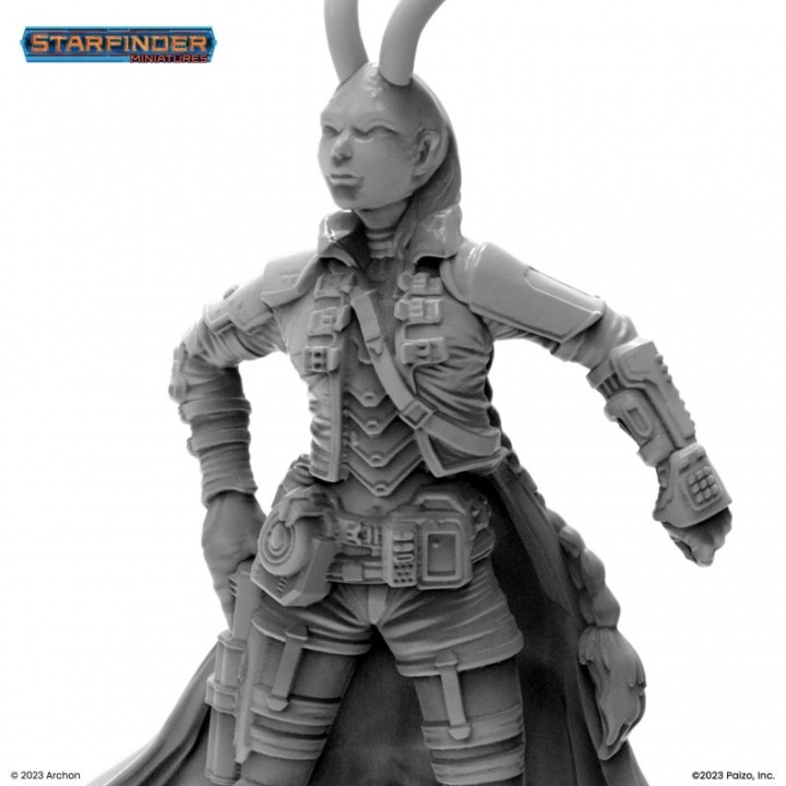 Figurine de Raia the Technomancer pour Starfinder
