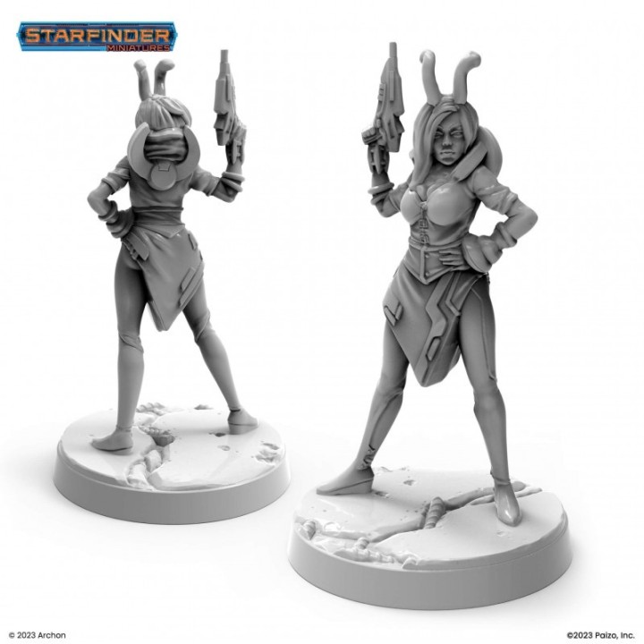 Figurine de Lashunta Icon pour Starfinder