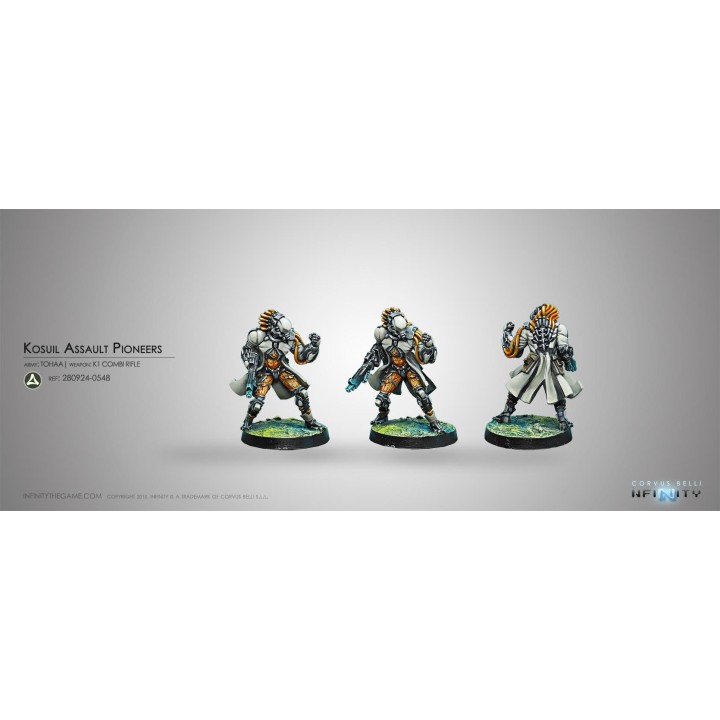 Infinity (Corvus Belli) - Kosuil Assault Pioneer (Combi K1)