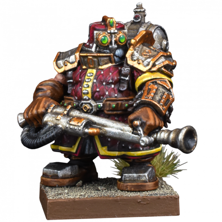 Kings Of War - Nains - Pack De Support : Prêtre De La Flamme