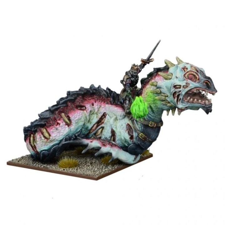 Kings Of War - Roi Revenant Sur Wyrm Mort-Vivant
