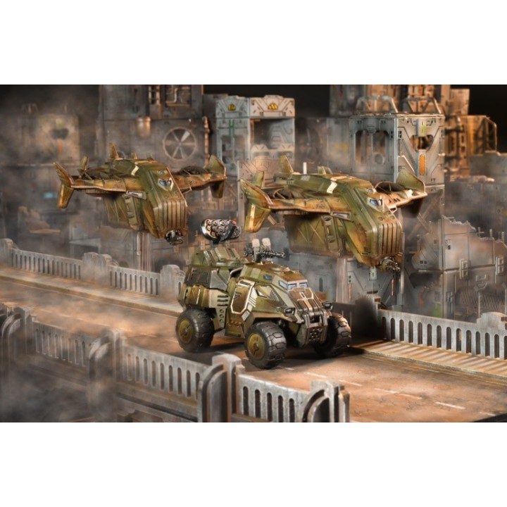 Figurines du Battlegroup pour Firefight de Mantic Games
