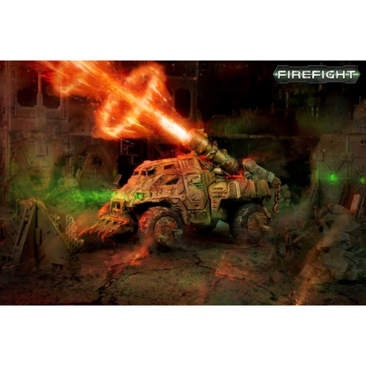 Figurine du Plague Mortar Mule pour Firefight de Mantic Games