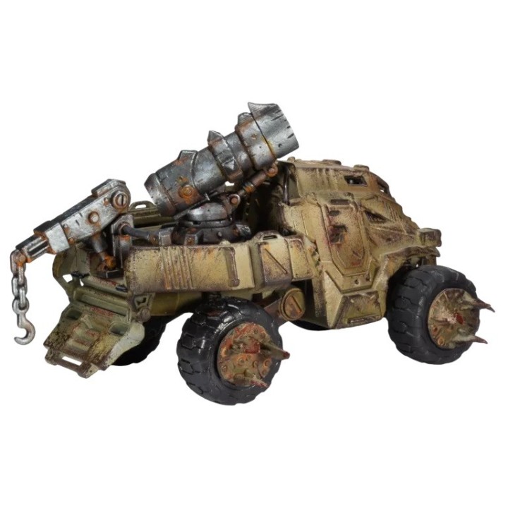 Figurine du Plague Mortar Mule pour Firefight de Mantic Games