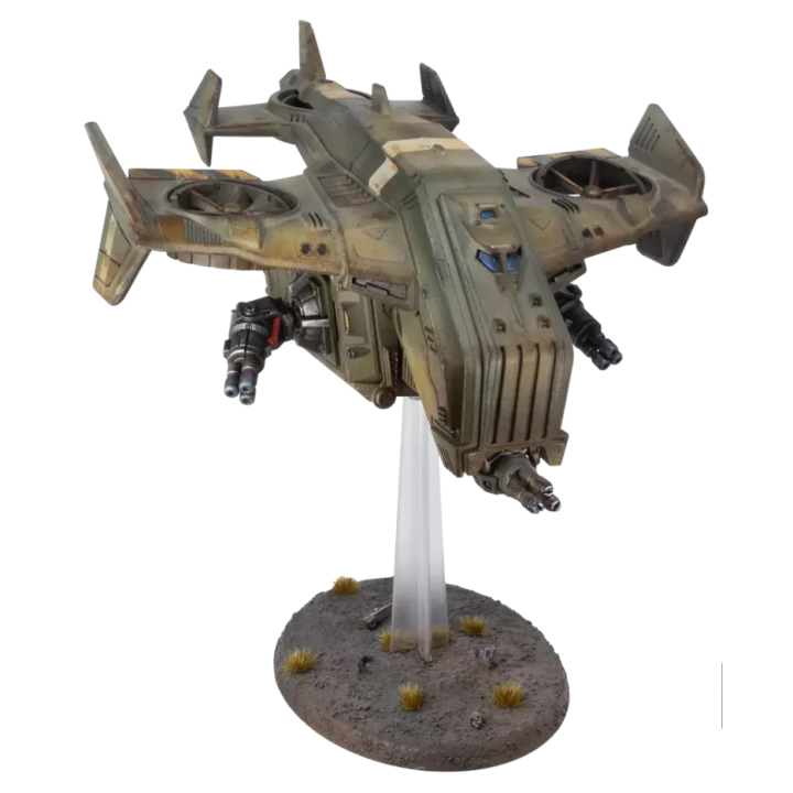 Figurine du Hornet Gunship pour Firefight de Mantic Games