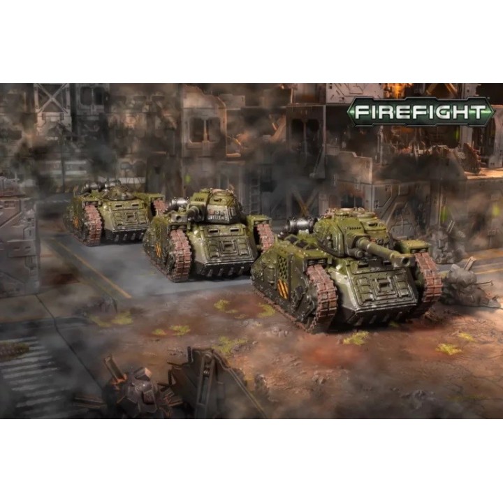 Figurines du Wolverine Battlegroup pour Firefight de Mantic Games