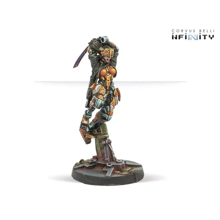 Figurine de Bixie pour la faction Yu-Jing à Infinity (Corvus Belli)