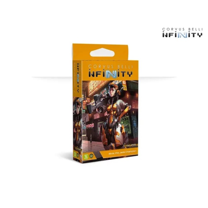 Figurine de Bixie pour la faction Yu-Jing à Infinity (Corvus Belli)