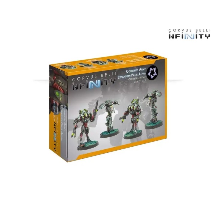 Figurines du Combined Army Expansion Pack Alpha pour Infinity