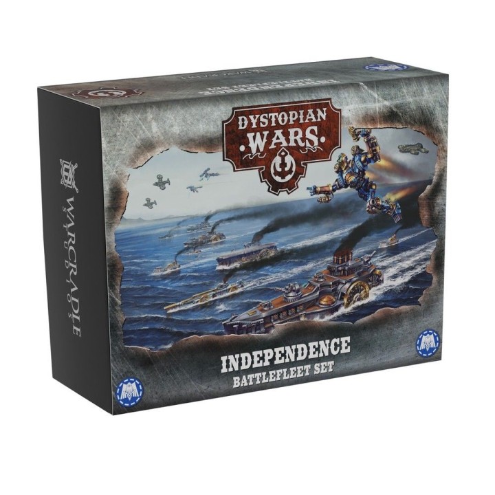 Figurines de l'Independence Battlefleet pour Dystopian Wars