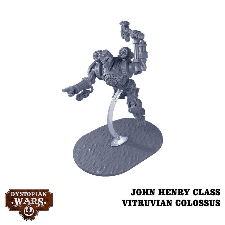 Figurines de l'Independence Battlefleet pour Dystopian Wars