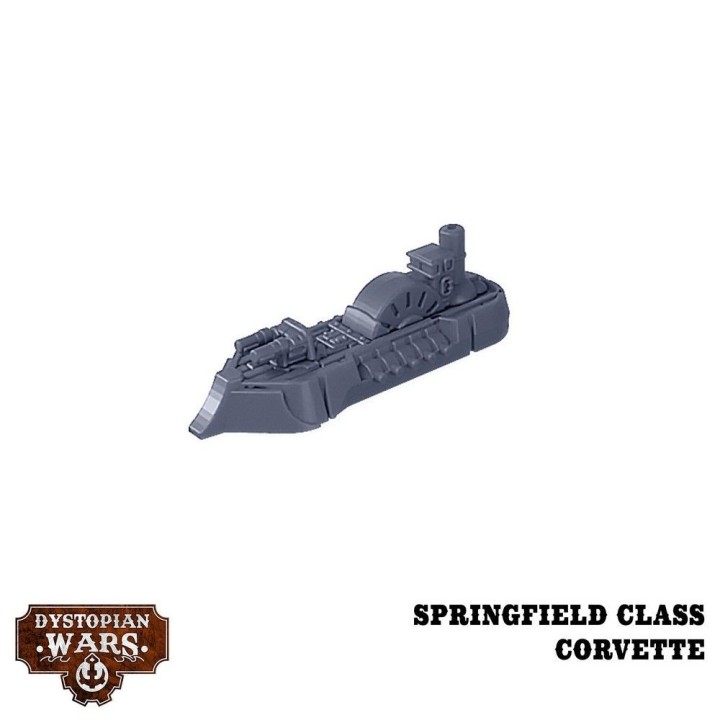 Figurines de l'Independence Battlefleet pour Dystopian Wars