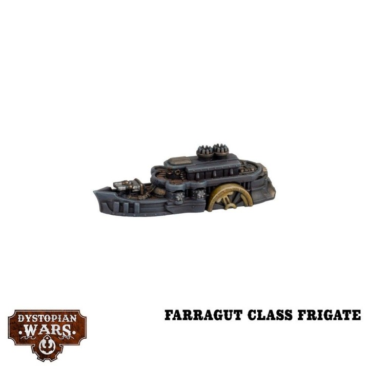 Figurines de l'Independence Battlefleet pour Dystopian Wars