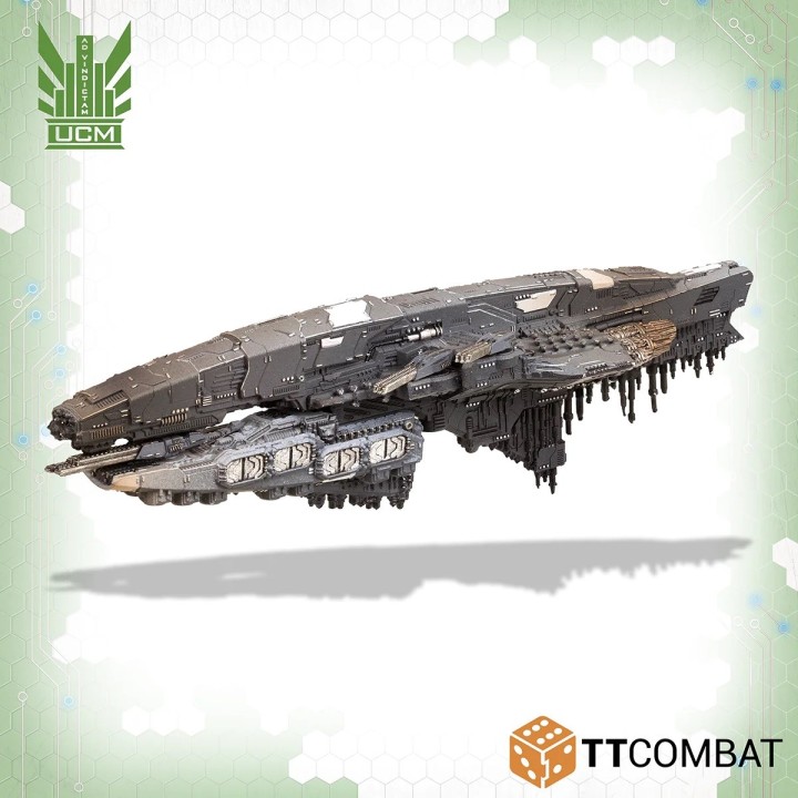 Dropfleet Commander - UCM Hanoi Battleship