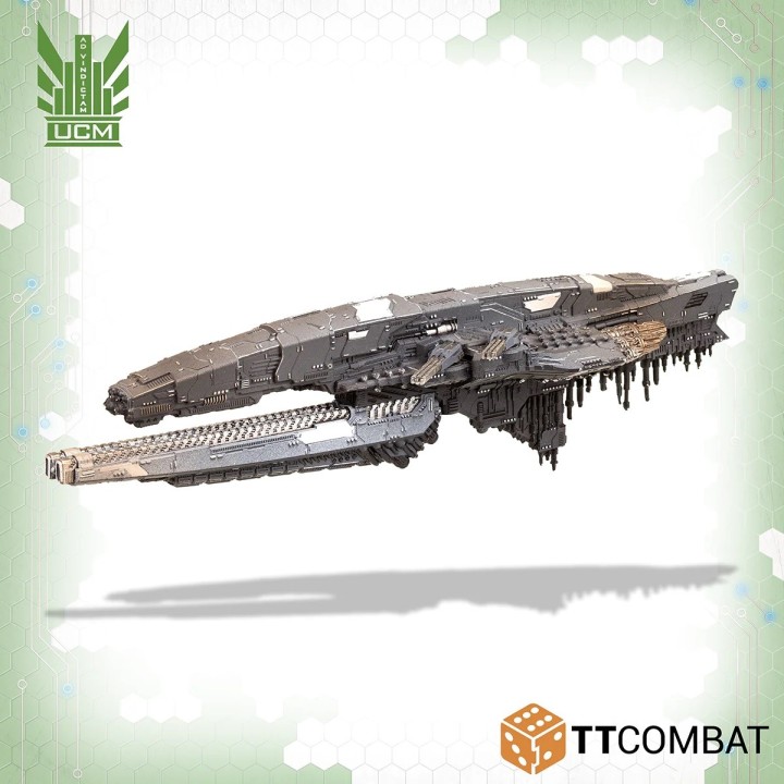 Dropfleet Commander - UCM Hanoi Battleship