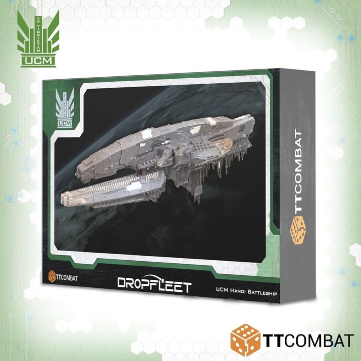 Dropfleet Commander - UCM Hanoi Battleship