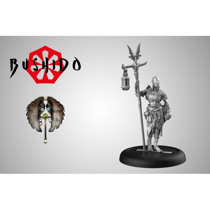 Figurines de Hotene (en VF) pour les Tengus à Bushido (GCT Studios)