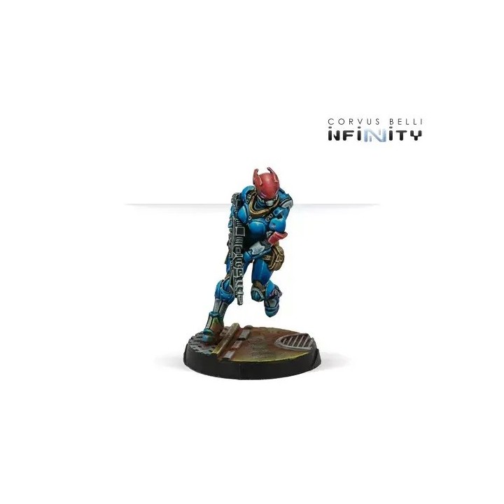 Figurines Reinforcements Pack Alpha pour la Panocéanie (Infinity)