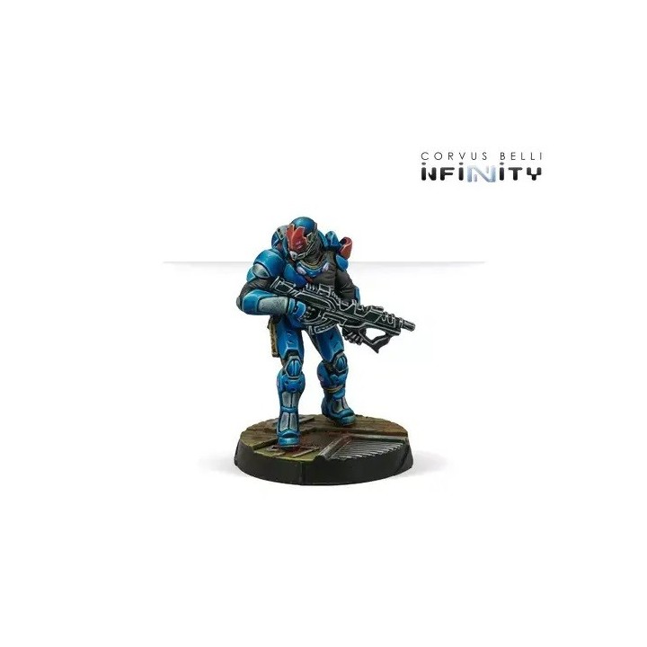 Figurines Reinforcements Pack Alpha pour la Panocéanie (Infinity)