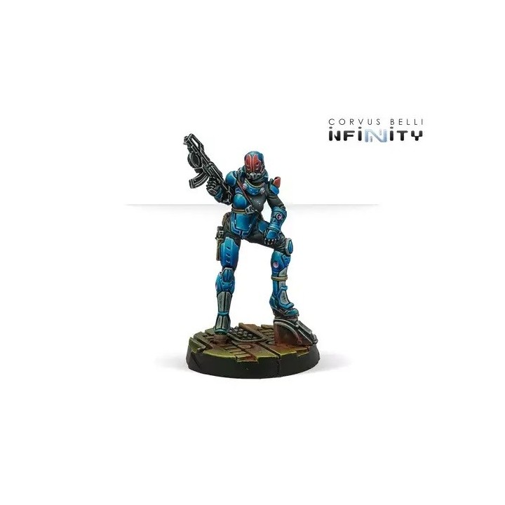 Figurines Reinforcements Pack Alpha pour la Panocéanie (Infinity)