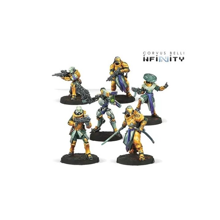 Figurines Reinforcements Pack Alpha pour les Yu Jing (Infinity)