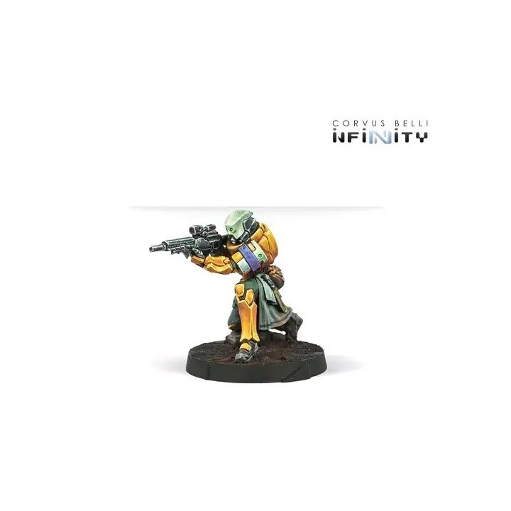 Figurines Reinforcements Pack Alpha pour les Yu Jing (Infinity)