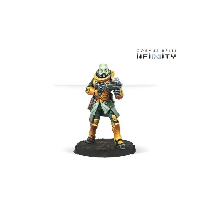 Figurines Reinforcements Pack Alpha pour les Yu Jing (Infinity)