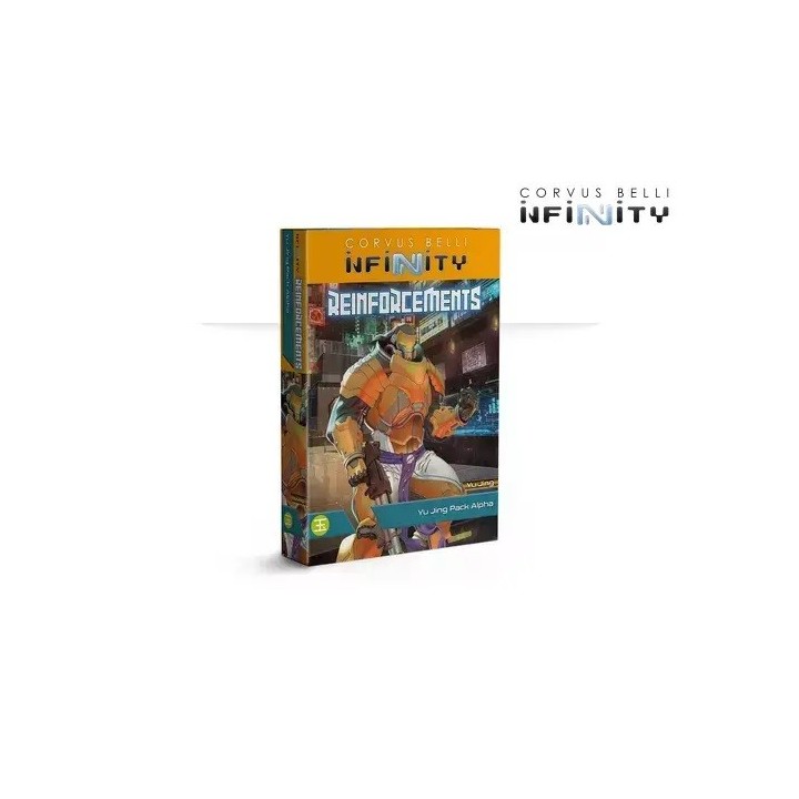 Figurines Reinforcements Pack Alpha pour les Yu Jing (Infinity)