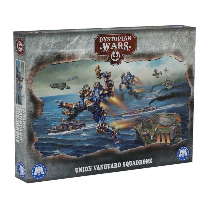 Figurines des Union Vanguard Squadrons pour Dystopian Wars (Warcradle Studios)
