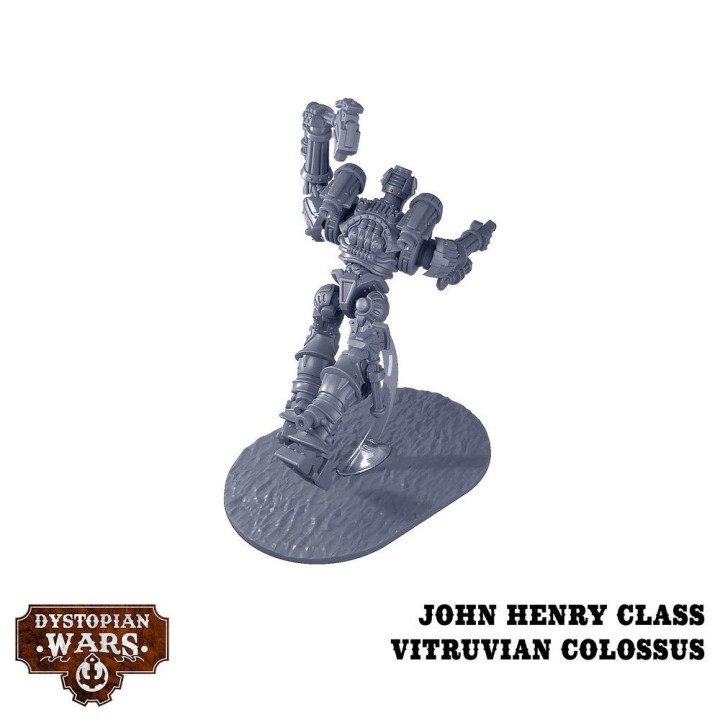 Figurines des Union Vanguard Squadrons pour Dystopian Wars (Warcradle Studios)