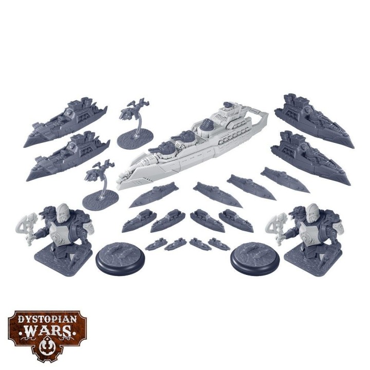 Battlefleet des Scions of Jutland (Imperium) de Dystopian Wars