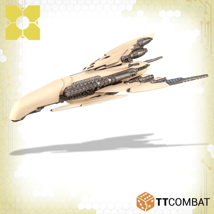 Un bon gros Sarpedon Battleship des PHR pour Dropfleet Commander