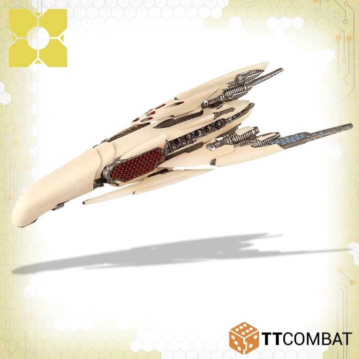 Un bon gros Sarpedon Battleship des PHR pour Dropfleet Commander