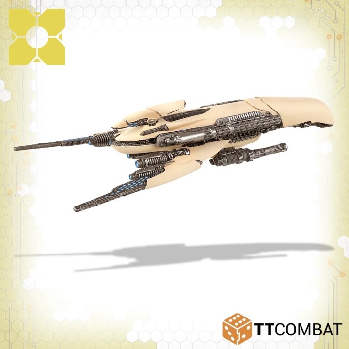 Un bon gros Sarpedon Battleship des PHR pour Dropfleet Commander