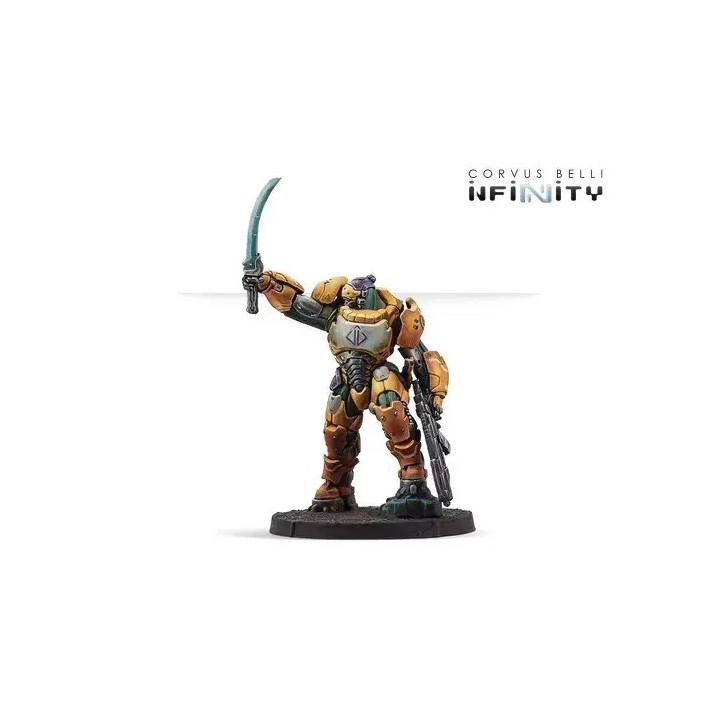 Jolie figurine du TAG Haetae (HMG) pour les renforts Yu-Jing d'Infinity