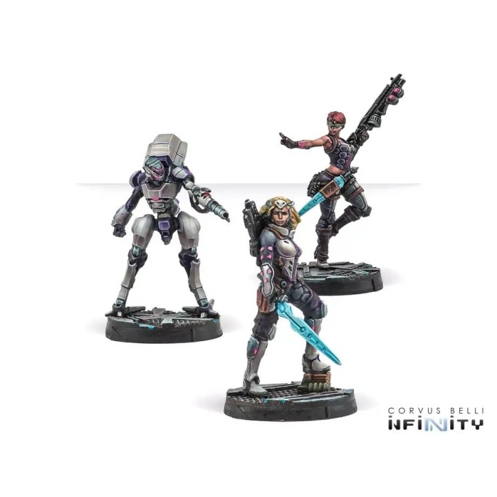 Figurines du Steel Phalanx Expansion Pack pour Alpeh à Infinity (Corvus)