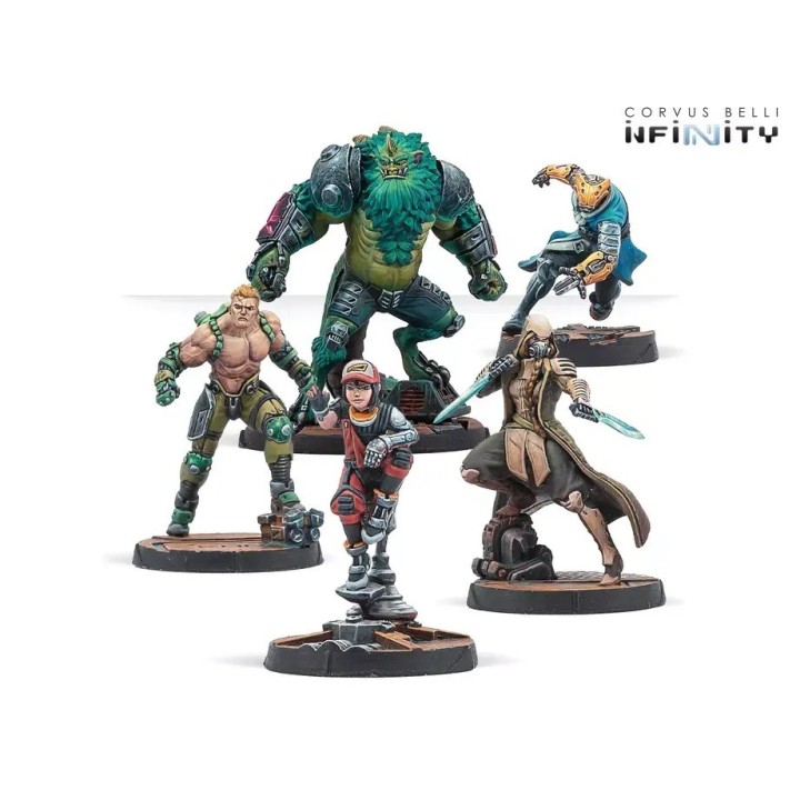 Figurines de l'Aftermath Characters Pack pour Infinity (Vorvus Belli)
