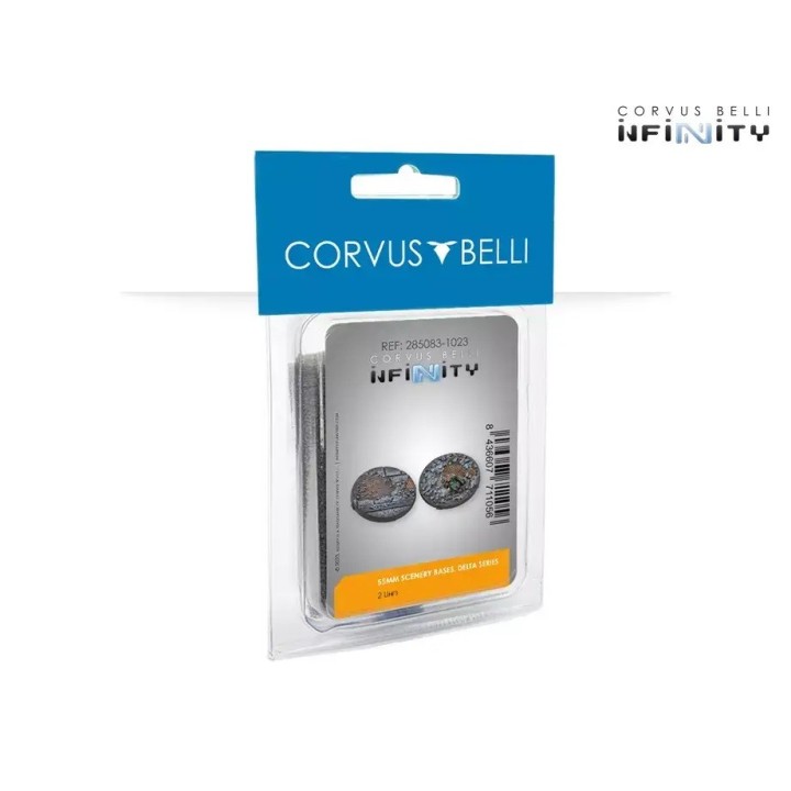 Set de 2 Socles 55mm scenery Bases, Delta Series pour Infinity
