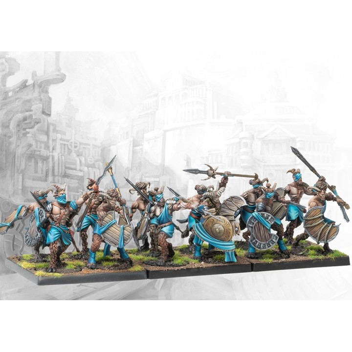Figurines de Satyroi des City States pour Conquest (Para Bellum)