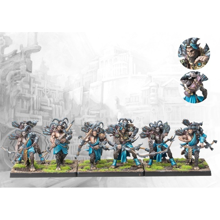 Figurines de Selinoi des City States pour Conquest (Para Bellum)