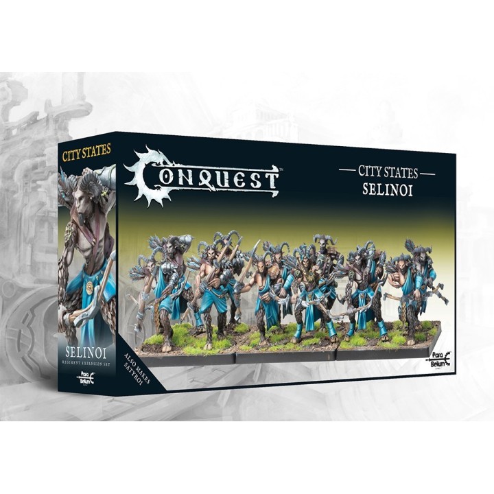 Figurines de Selinoi des City States pour Conquest (Para Bellum)